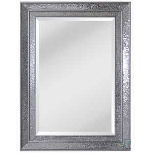 Orla Silver Wall Mirror 80 x 110 cm