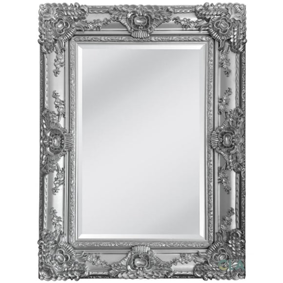 Sophia Antique Silver Wall Mirror