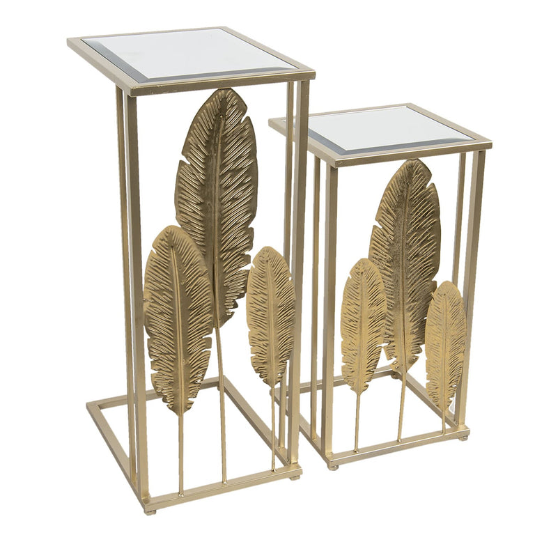Leaves S2 Side Tables Gold