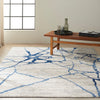 Calvin Klein River Flow Rug 05 Ivory Blue