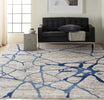 Calvin Klein River Flow Rug 05 Ivory Blue