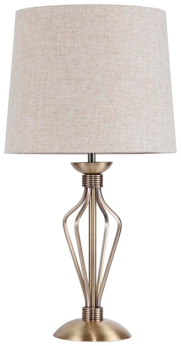 TL8525 Antique Brass Table Lamp