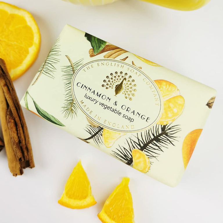 Cinnamon  Orange 200g Luxury Vegetable Soap Bar