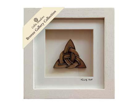 Cream Framed Trinity Knot