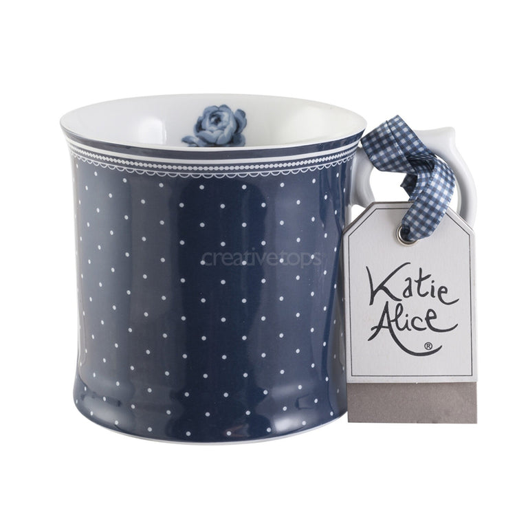 Creative Tops Katie Alice Indigo Spot Mug