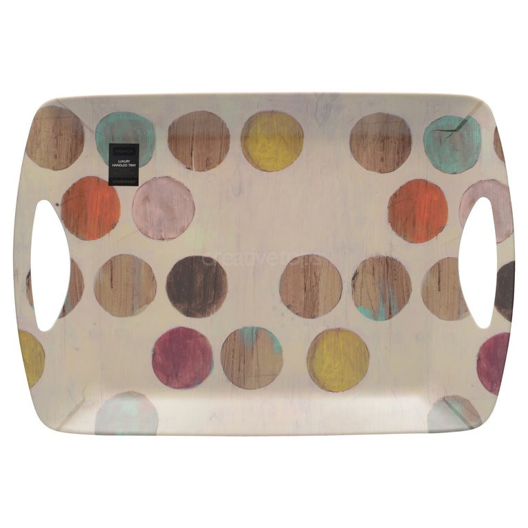 Creative Tops Retro Spot Large Luxury Handled Tray