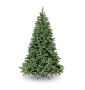 Snowtime 225cm Green Kateson Fir Hinged Christmas Tree with 1200 Tips