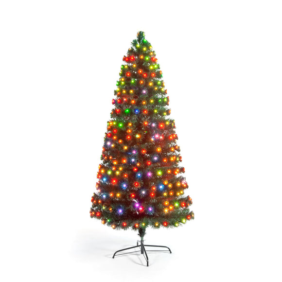 Snowtime 180cm Snowbright Tree with 240 Colour Changing LEDs
