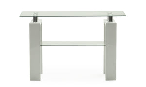 Calico Console Table  Grey
