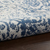 Nourison Damask Rug 06 Blue