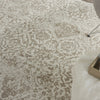 Nourison Damask Rug 06 Ivory