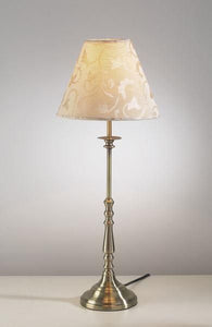 BLE4175 Blenheim Antique Brass Table Lamp with Shade