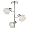 Meela 3 Light Semi Flush