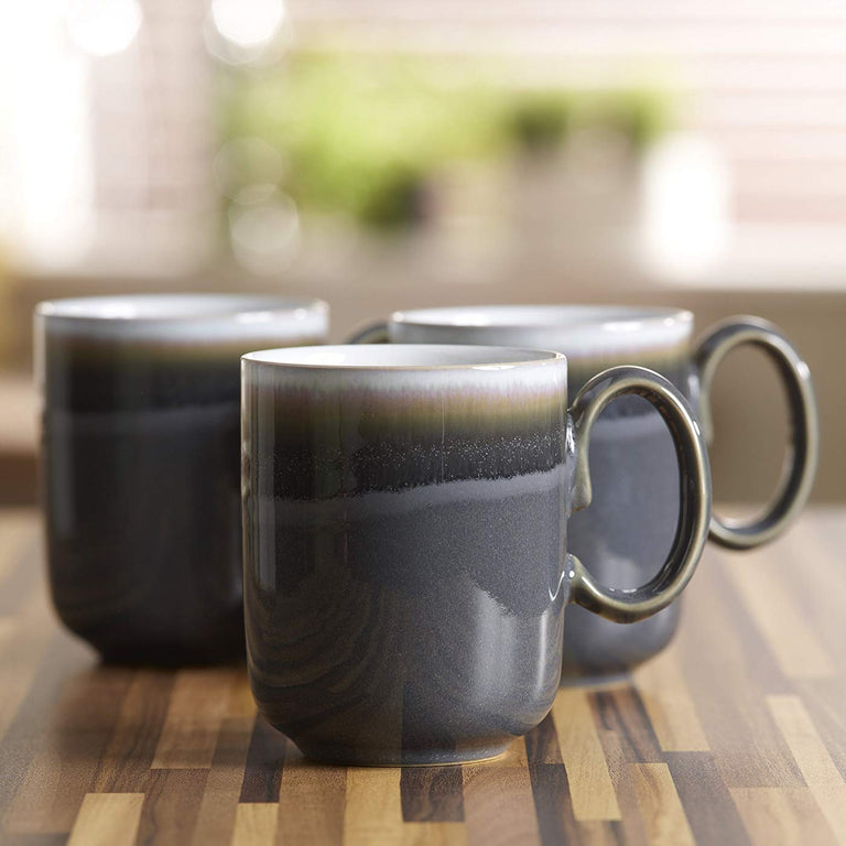 Denby Double Dip Mug Jet Grey