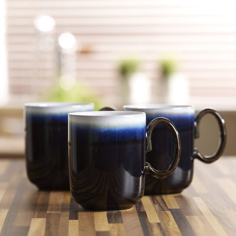 Denby Double Dip Mug JetImperial Blue