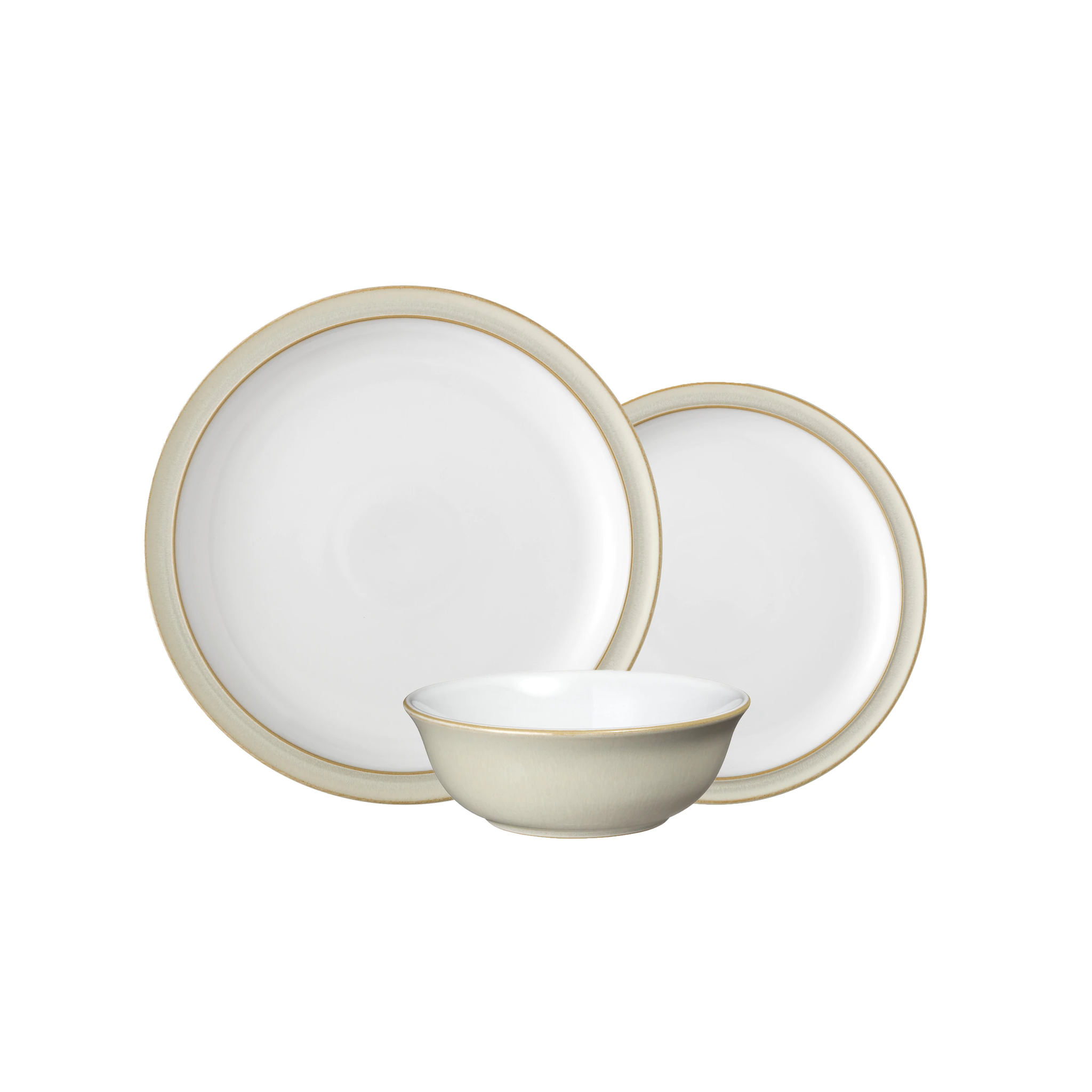 Denby Linen 12 Piece Boxed Tableware Set Foy and Company