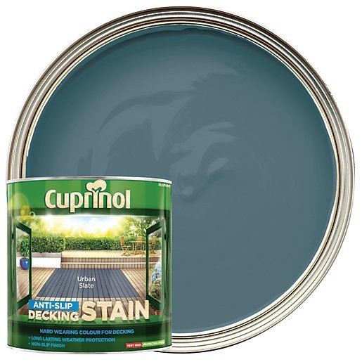 Cuprinol AntiSlip Decking Stain   Urban Slate