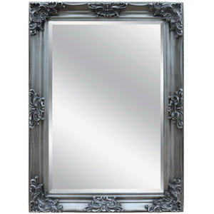 Delta Antique Silver Leaner Mirror 80 x 112cm