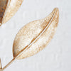 Leaf Stand With Golden Decoration