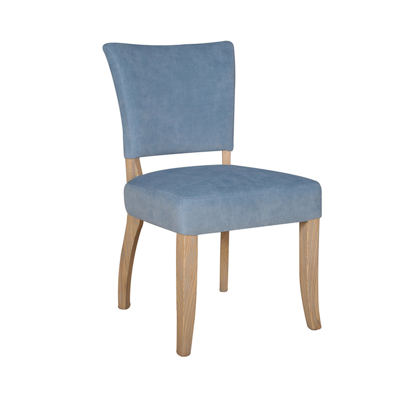 Duke Dining Chair Velvet Blue