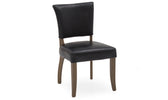 Discover the Perfect Dining Chair Online - Luxury in Leather Ink Blue