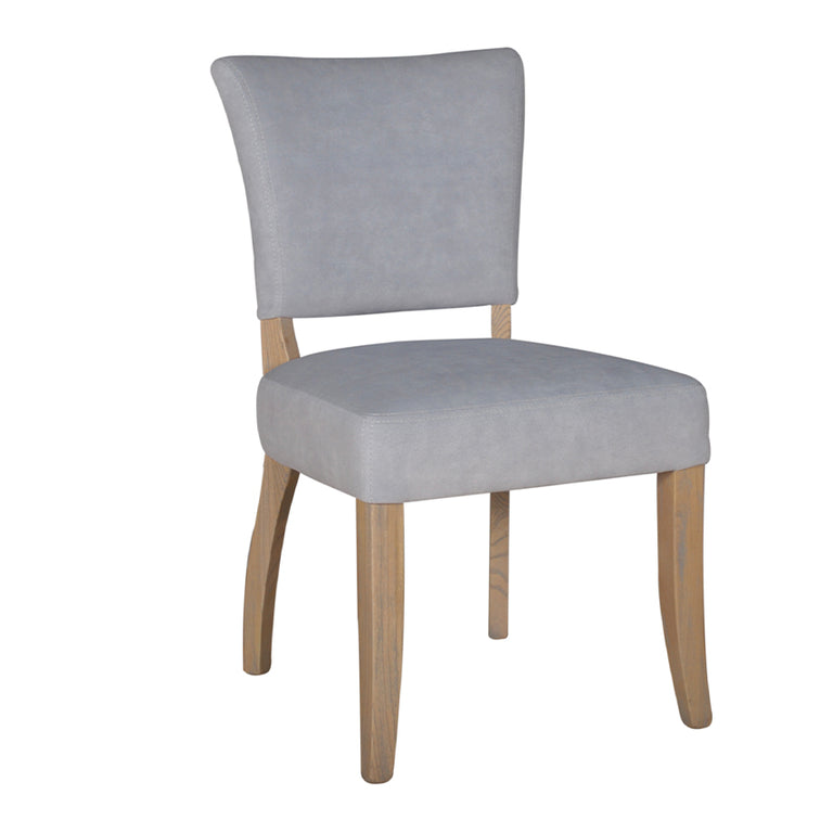 Duke Dining Chair Velvet Light Grey