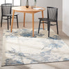 Calvin Klein Enchanting Rug 01 Ivory Grey Blue