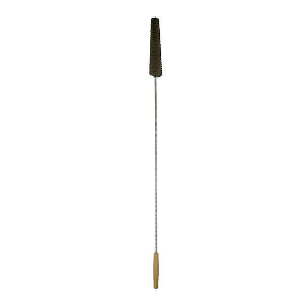 Eddingtons Radiator Brush Cleaning Dark Goats Hair Flexible Brush for Dusting Tight Spaces