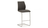 Comfy high stool for kitchen island - Elevate your bar area with this sleek design.
