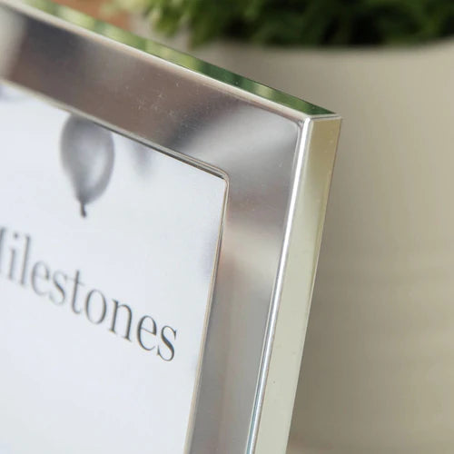 Milestones Aluminium Photo Frame with 3D Number- 70 6