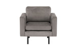 Fally 1 Seater Chair Grey