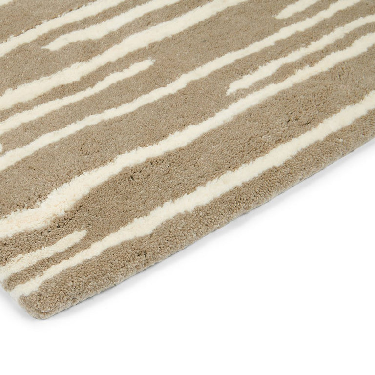 Florence Broadhurst Slub Rug Mist