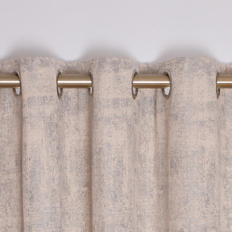 Fiesta Interlined Eyelet Curtains  Duckegg