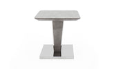 Beppe Lamp Table  Light Grey Concrete Effect