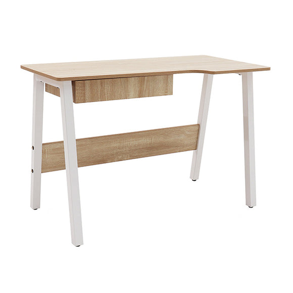 Greyson Desk 1100  Timber  White