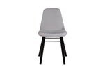 Jana Dining Chair  Grey Black Leg