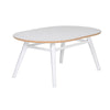 Lotti Coffee Table Oval 1000 White