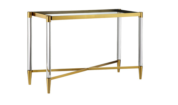 Marissa Console Table  Gold