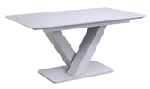 Rafael Dining Table Ext  Light Grey Matt 16002000