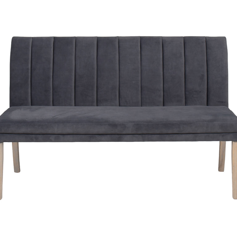Valent Long Bench 1520  Dark Grey
