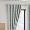 Fiesta Interlined Eyelet Curtains  Sky