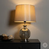 Leah Ball Lamp 52cm life style picture with turned on lights