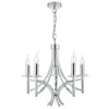 Lyon 5 Light Armed Pendant Polished Chrome picture on the white background
