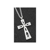 Silver plated Celtic Cross necklace with chain