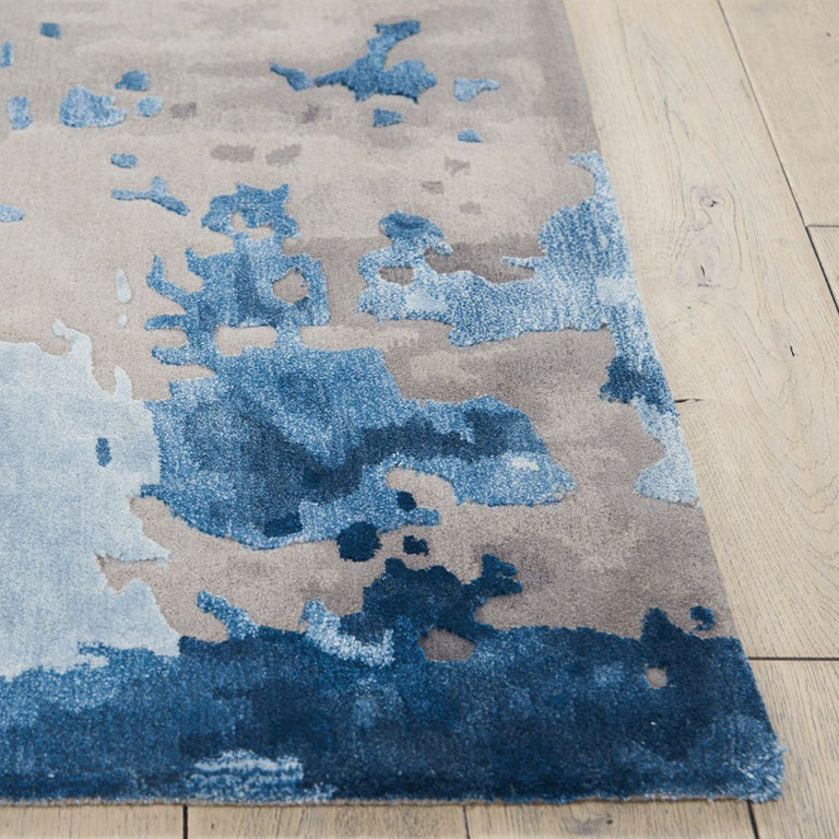 Nourison Prismatic Rug 10 Blue Grey