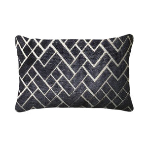 Scatterbox Fracture Cushion  Navy