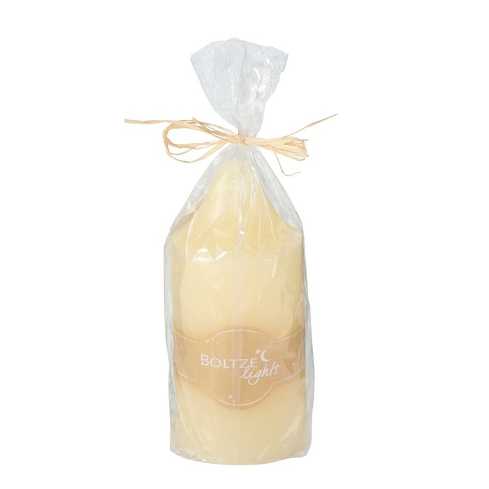 Pillar Candle Church Creme