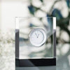 Galway Crystal Deco Rectangular Clock