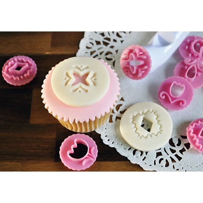 Tala Fondant Stamp Cutter With 8 Shapes
