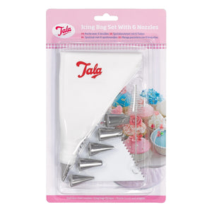 Icing Bag Set With 6 Nozzles
